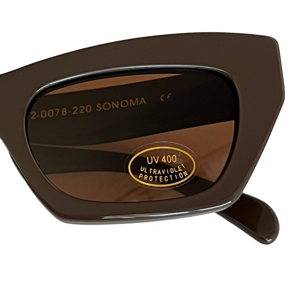 ANINE BING Sonoma Sunglasses in Brown NWT - Picture 6 of 9